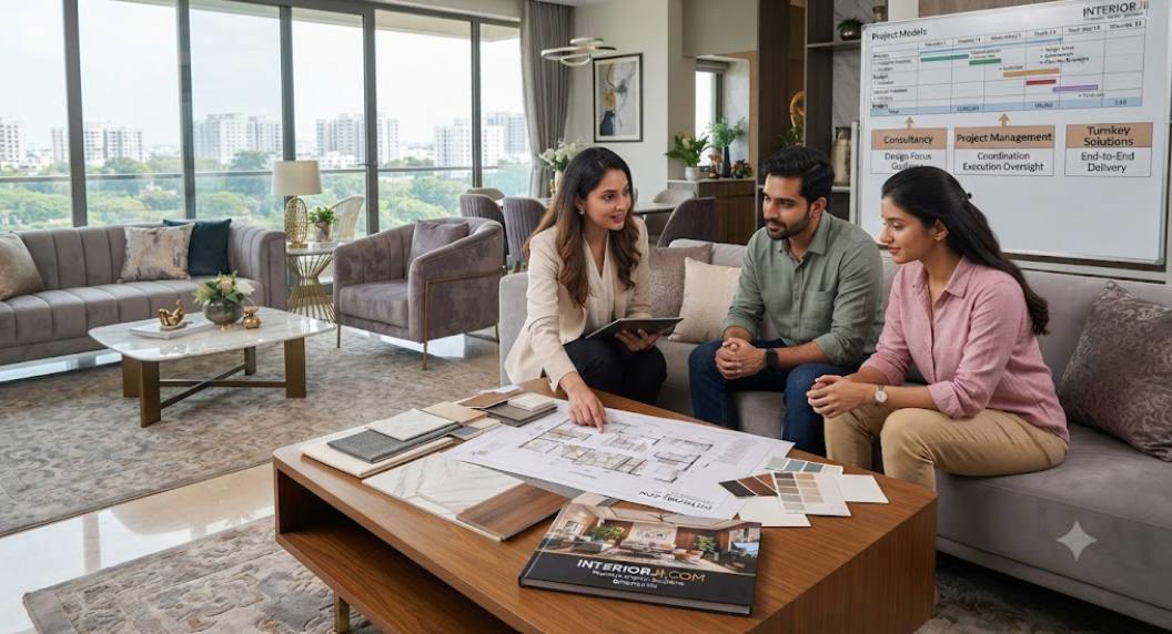 Consultancy, Project Management, or Turnkey? Choosing the Right Interior Design Service Model in Banjara Hills