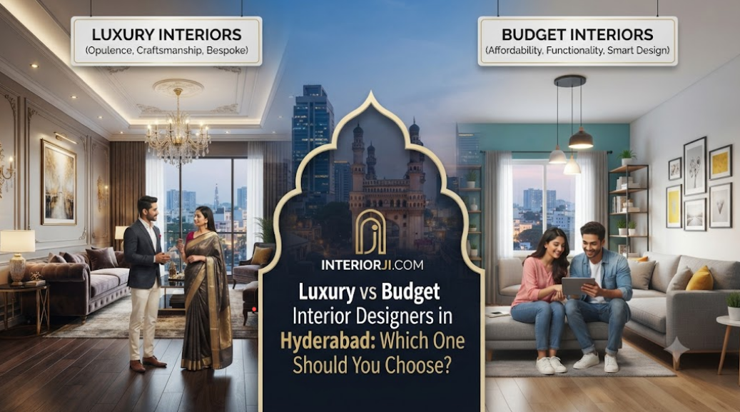 Luxury vs Budget Interior Designers in Hyderabad: Which One Should You Choose?