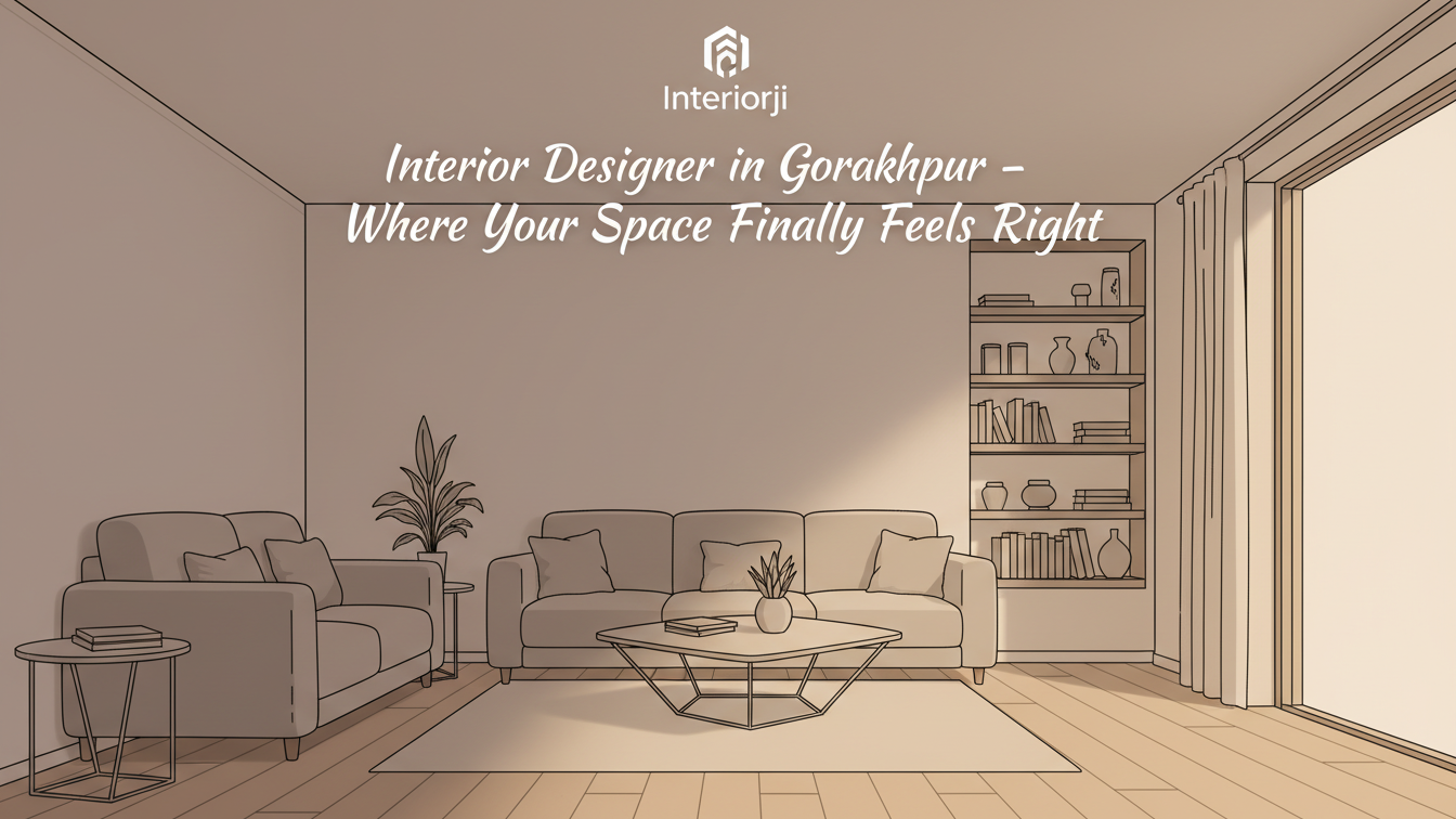 Interior Designer in Gorakhpur – Where Your Space Finally Feels Right