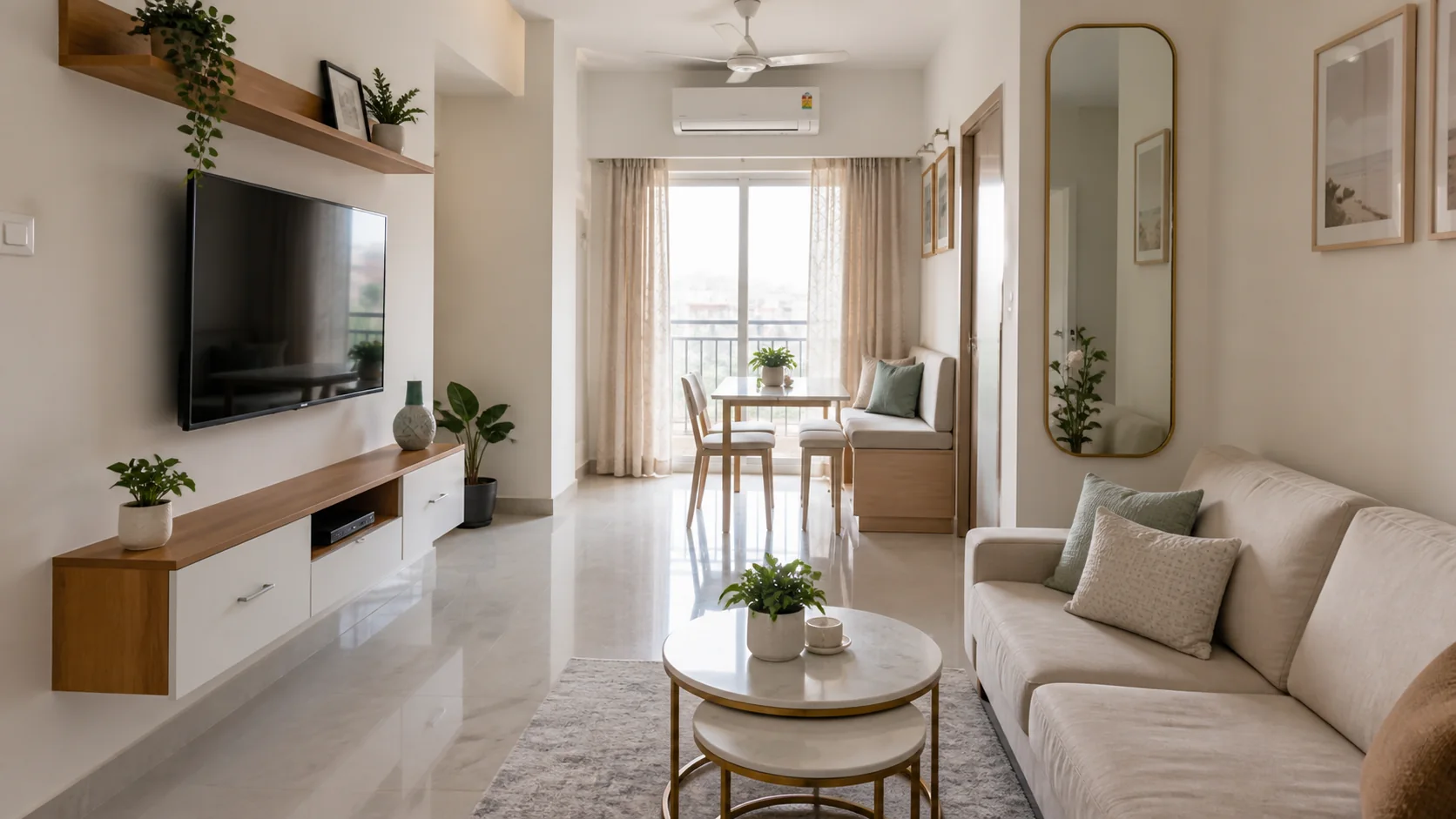 Small Flat Interior Design in Hyderabad: 17 Space-Saving Ideas That Feel Natural